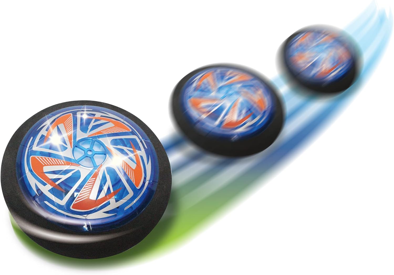 MinnARK Sports Hover Hockey Set: Kids Sports Toy, LED Hover Hockey Puck, 2 Goals, 2 Hockey Sticks, with Bonus Soccer Ball and Pump : Toys & Games