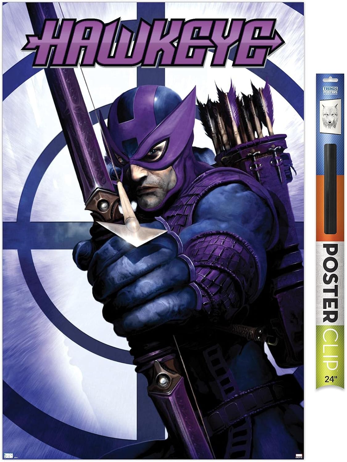 Trends International Marvel Comics Hawkeye - Dark Reign: Hawkeye #1 Wall Poster, 34L x 22.4W, Premium Unframed Version
