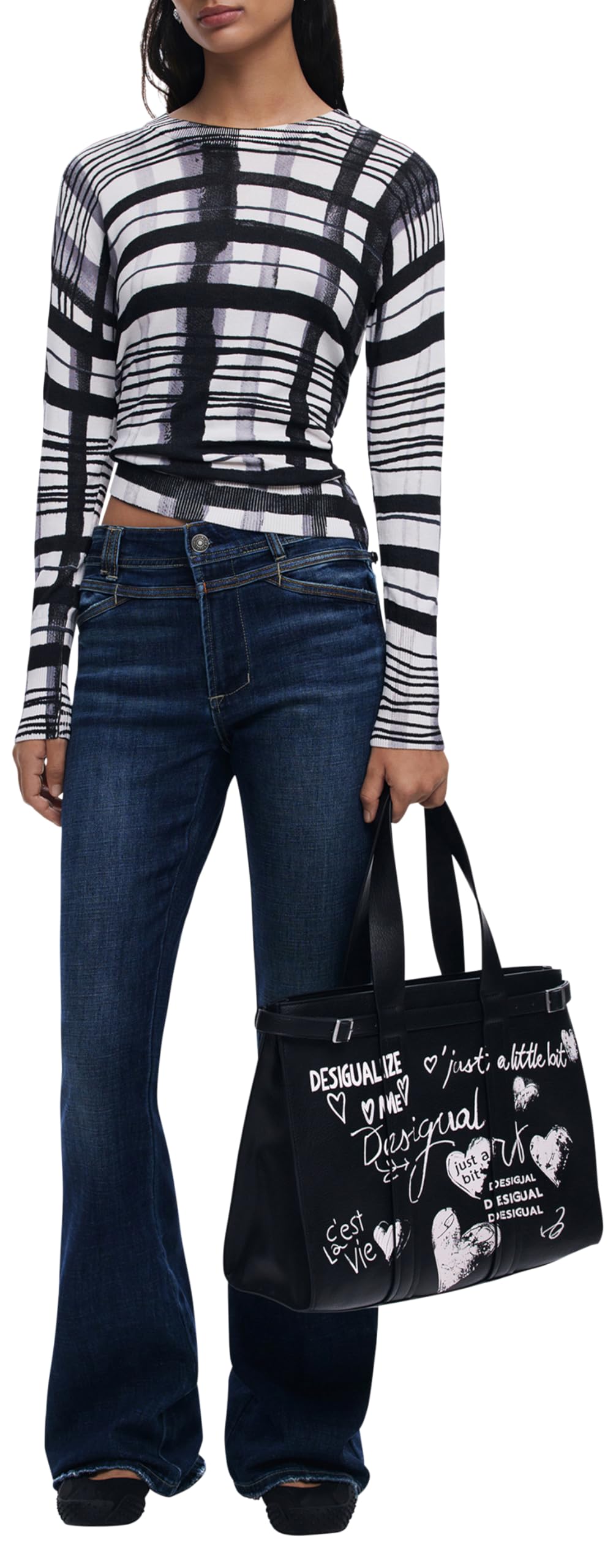 Desigual JERS_NORUEGA, 2000 BLACK, L