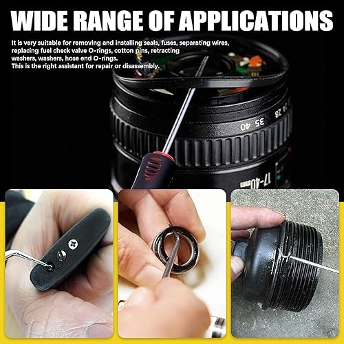 Miniatura 7 de Juego de herramientas de gancho de alta resistencia, acero aleado, asas ergonómicas, ganchos de almacenamiento para mantenimiento automotriz