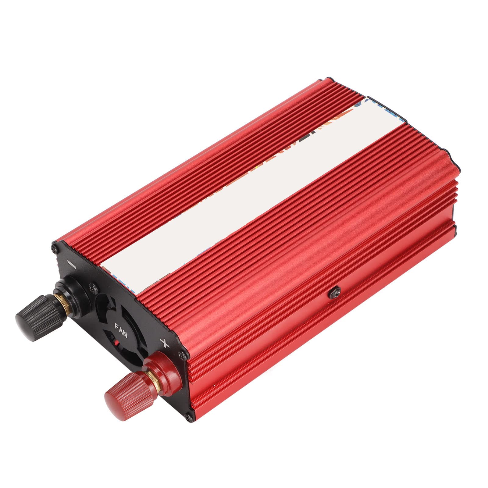 Adaptador de Corriente Portátil, Ligero y Compacto, Inversor de Coche para Dispositivos de Carga, Cuerpo de Aluminio de 12v y 24v, 300W