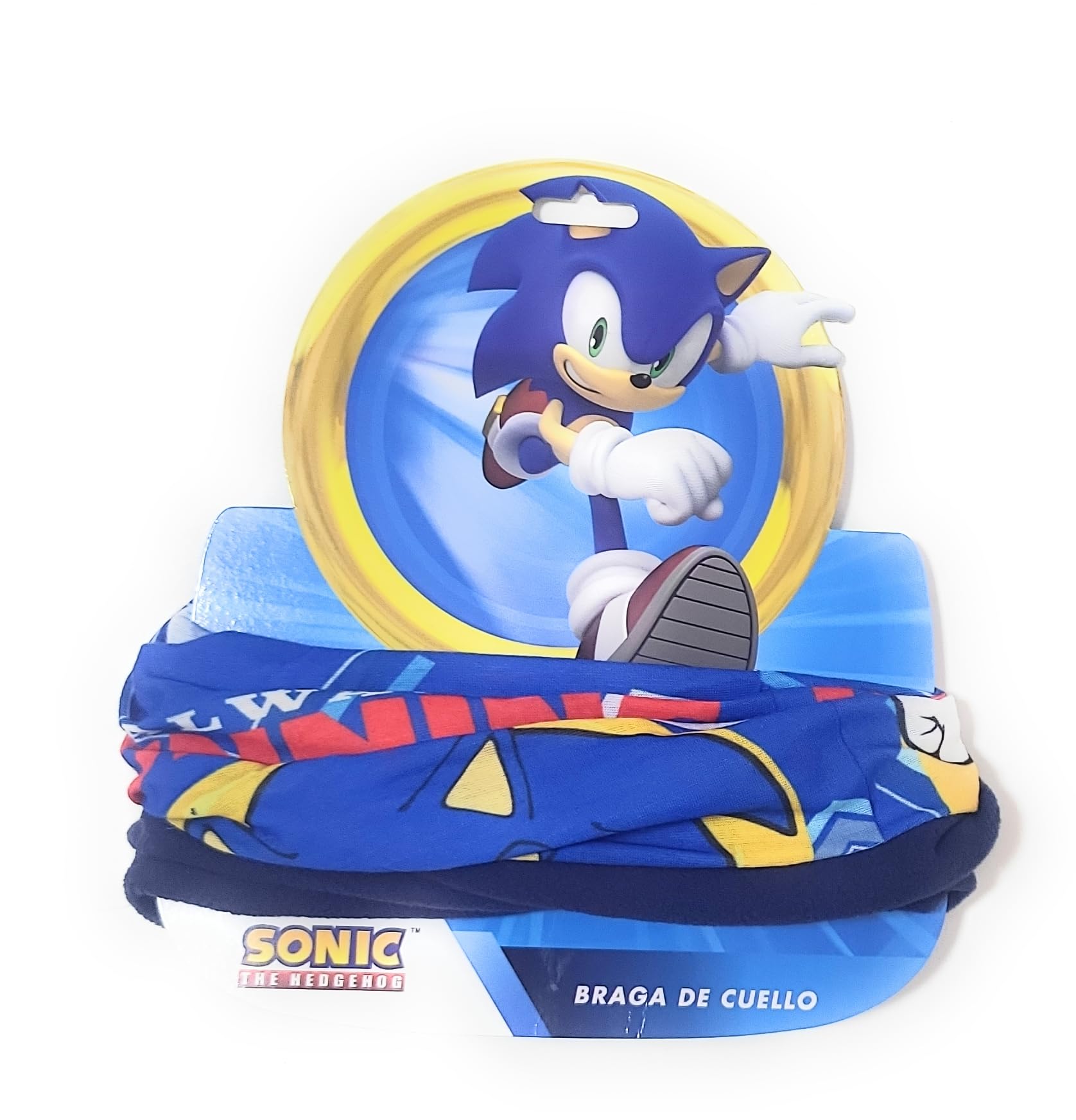 Bufanda Sonic Tubular para Niños | Braga de Cuello Sonic Coralina | Braga de Cuello Tubular Sonic