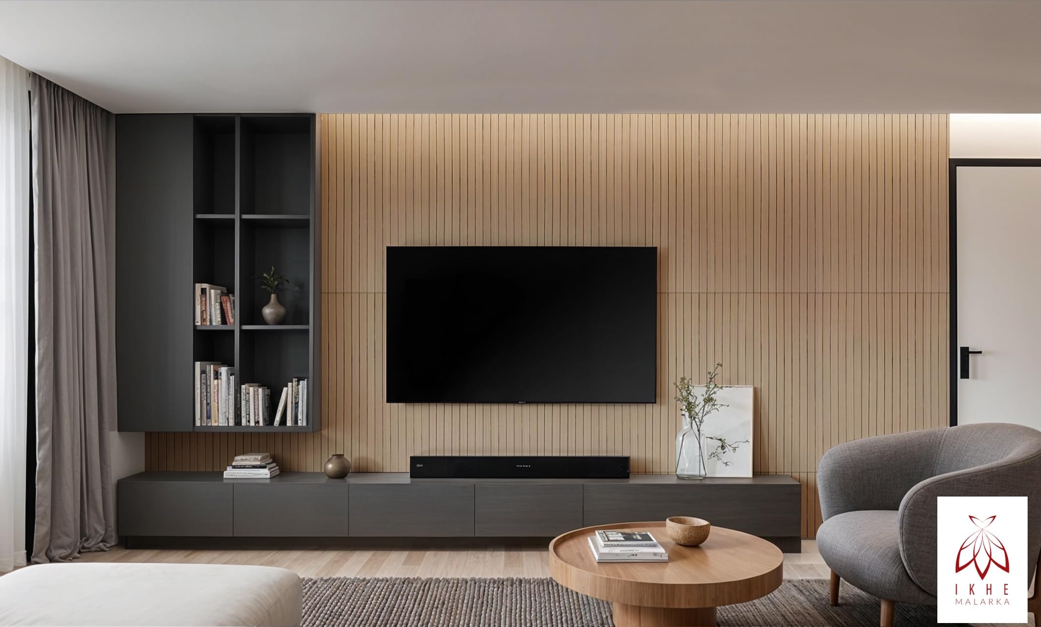 3 m², 5 paneles de pared de 100 x 60 cm, autoadhesivos, 5 unidades de PVC + espuma de polietileno de 2,8 mm, aspecto de madera, panel decorativo 3D para salón, dormitorio, baño, lavable y resistente