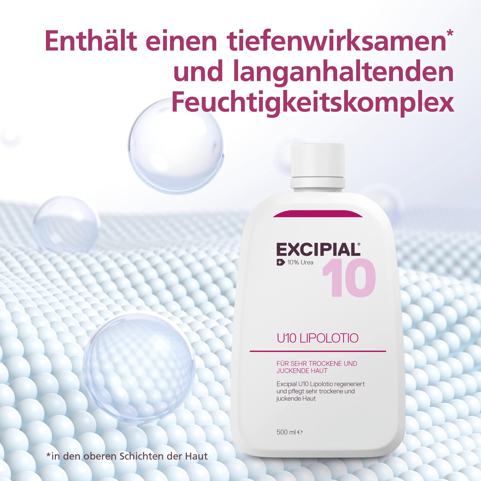 EXCIPIAL U10 Lipolotio Balsam do bardzo suchej i swędzącej skóry, 500 ml