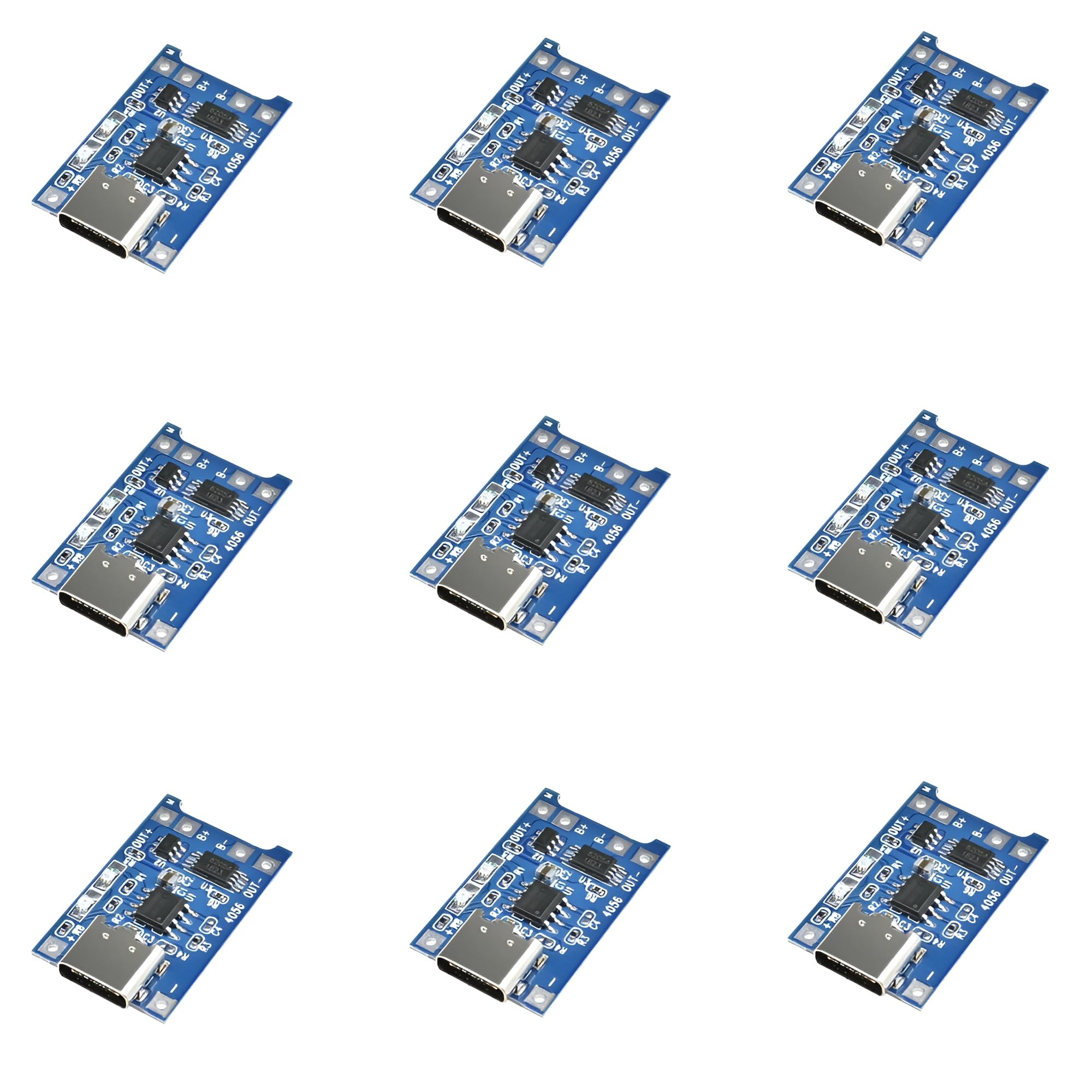 R&D TP4056 C-Type Lithium Battery Charger Module - USB Type-C Input, 1A, Protection Circuit for Li-ion Batteries (20)-picture-35