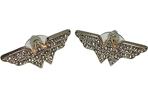 Rubie's DC Comics Wonder Woman Rhinestone Earrings