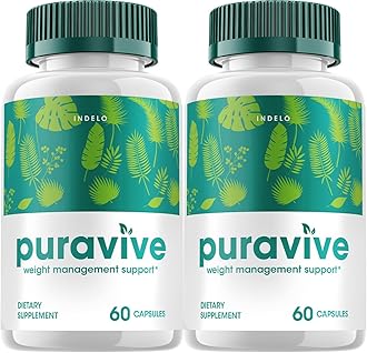 (2 Pack) Puravive Advanced Weight Loss Formula, Puravive Capsules, Puravive All Natural Pills Supplement Puravive Total Support Supplement for Men and Women (120 Capsules)