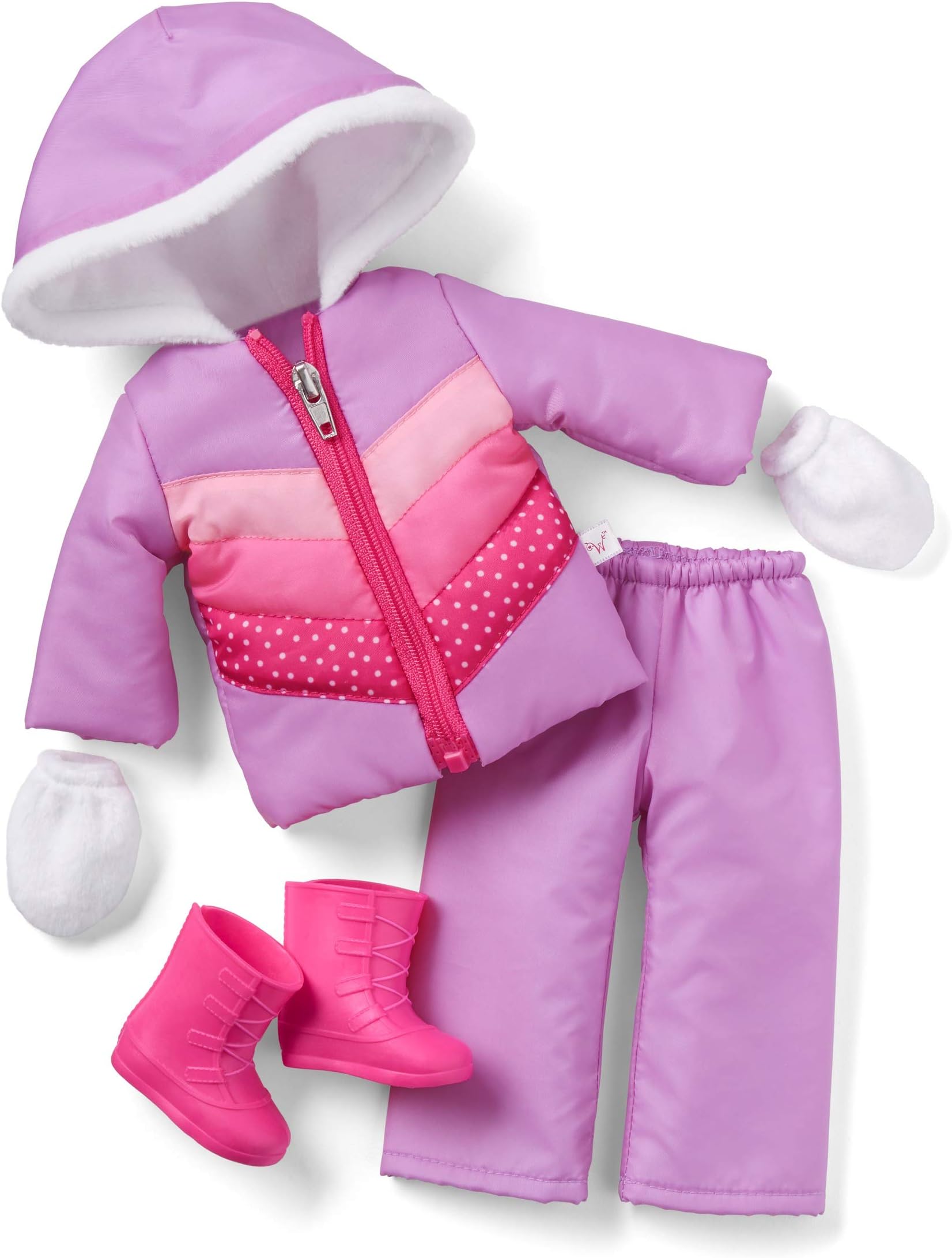American Girl WellieWishers 14.5-inch Doll Frosty Fun Outfit with Jacket, Pants, Mittens, and Pair of Boots, For Ages 4+