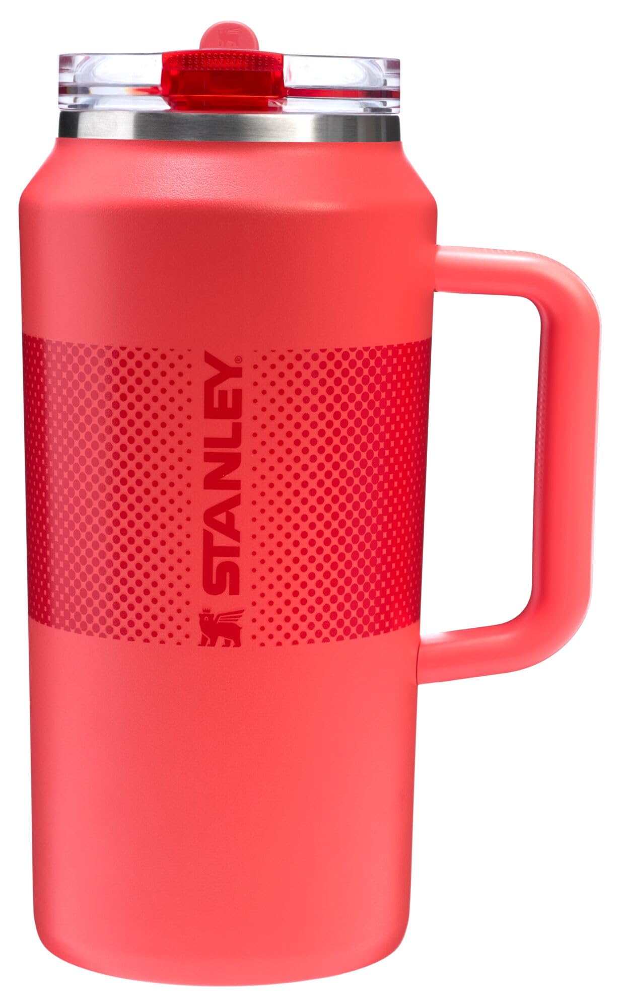 Stanley Quencher Pro Tour Flipstraw Tumbler 64 oz Hot Coral Fade (Box)