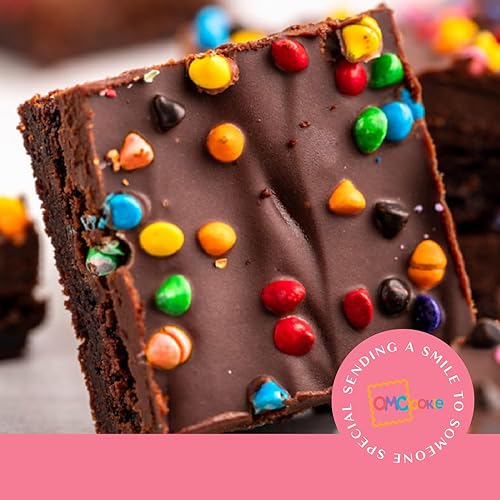 Miniatura 3 de Paquete de cuidado de cesta de regalo de abrazos, brownies de chocolate, regalo de comida para mujeres  Sin nueces sin lácteos  Enviando amor