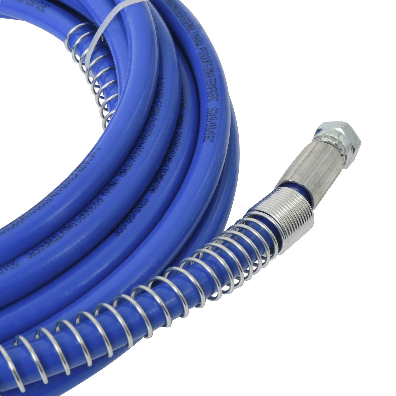 Tubo de fibra flexible para pulverizador de manguera de pintura sin aire de 1/4 pulgadas, 3300 PSI
