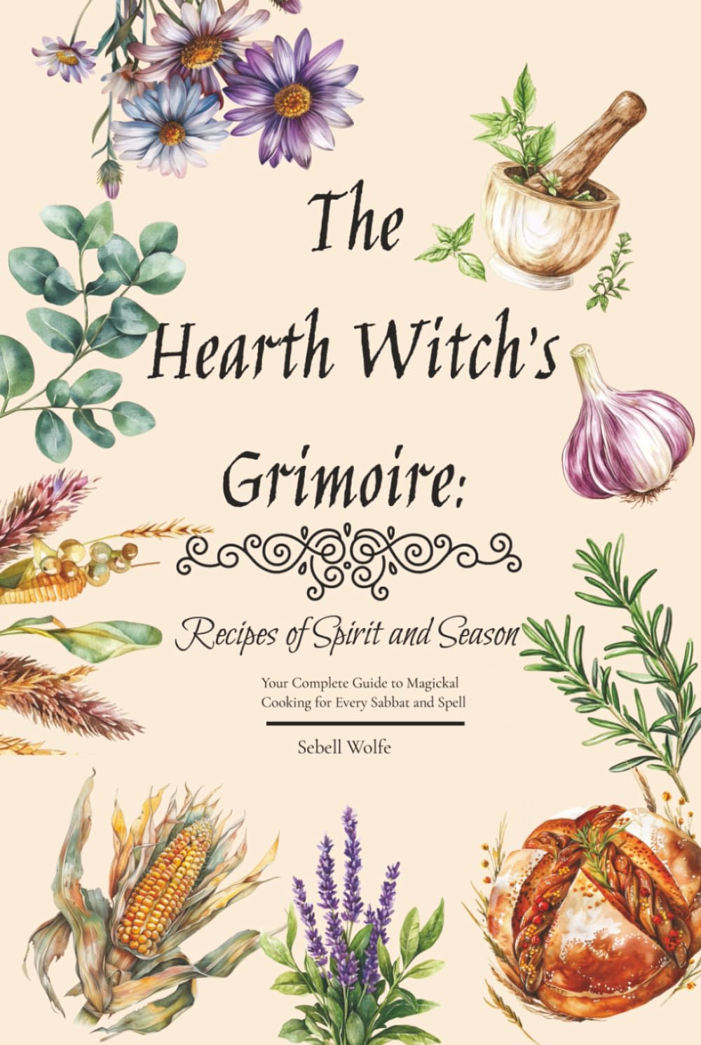 The Hearth Witch's Grimoire: Recipes of Spirit and Season Your Complete Guide to Magickal Cooking for Every Sabbat and Spell