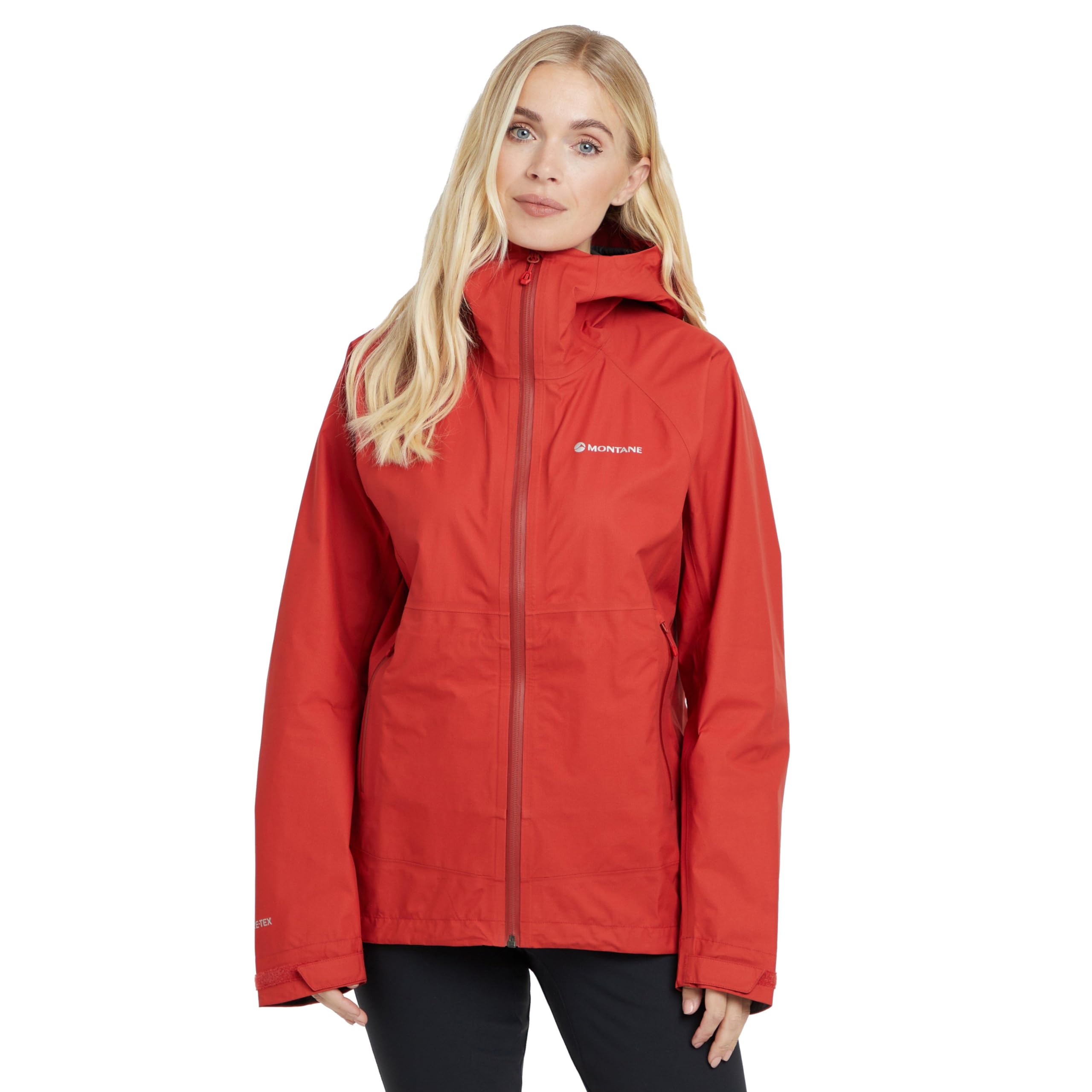Montane Women's Saffron Red Spirit Lite Waterproof Jacket