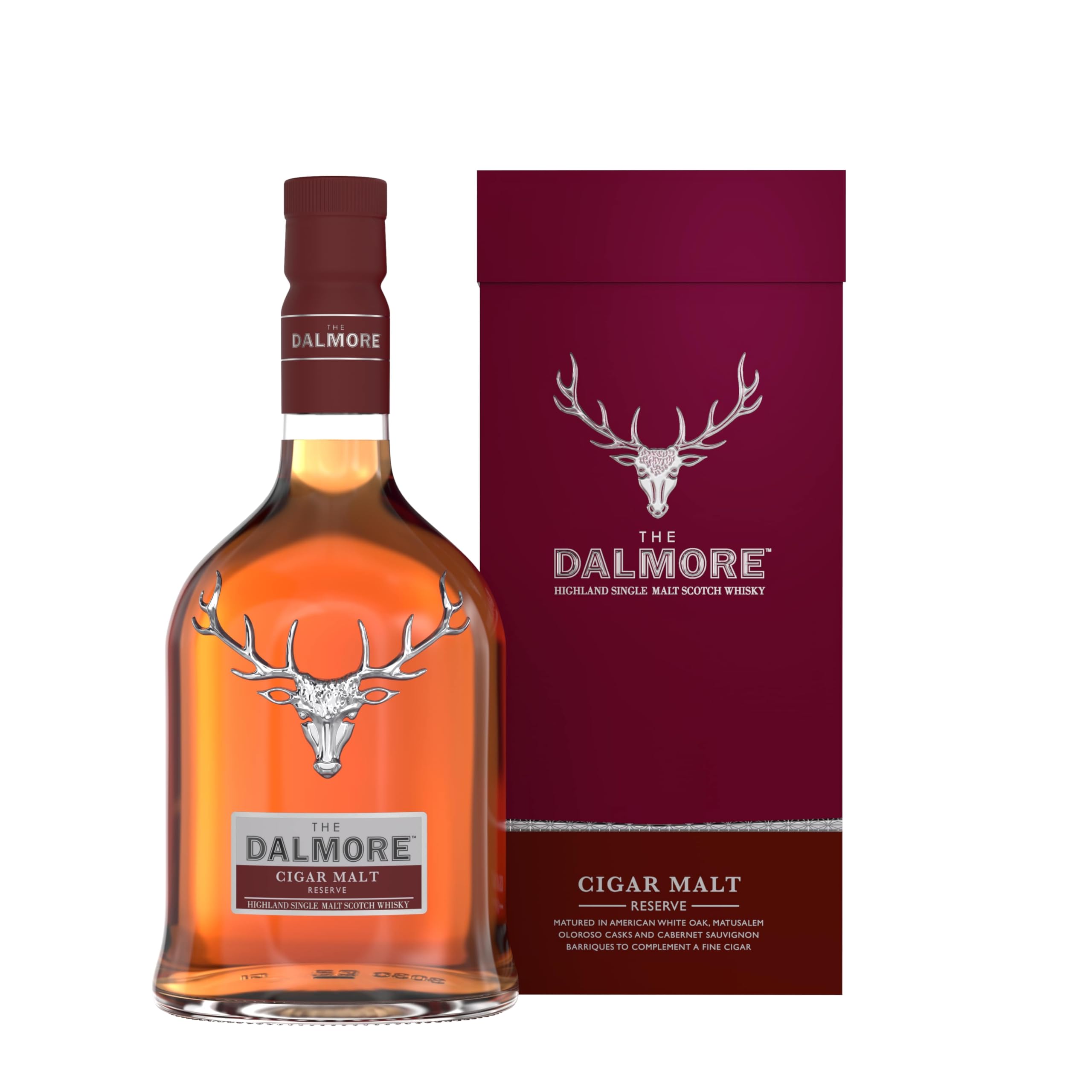 The Dalmore Cigar Malt Reserve Single Malt Whisky | The Making of a Masterpiece | Award-Winning Highland Scotch 70cl | 44% ABV Single Malt Scotch Whisky