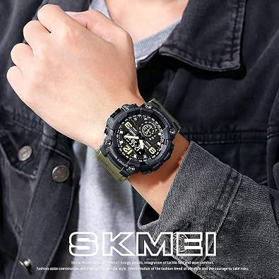 Gosasa Big Dial Digital Watch S Shock Men Military Army Watch Water Resistant LED Outdoor Sports Watches