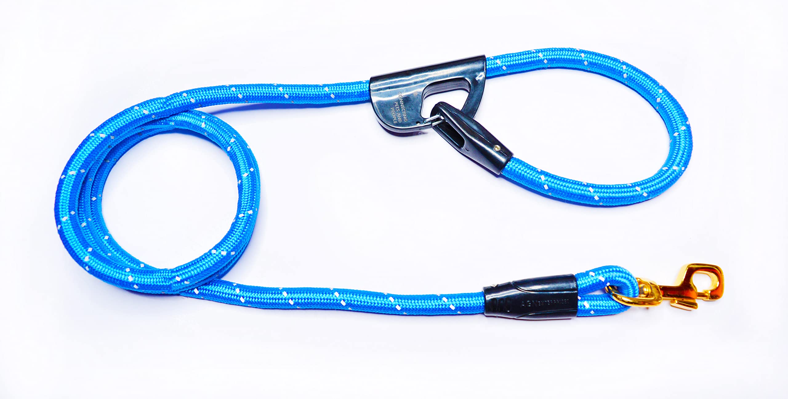 AGN Dog Rope Leash Snap Hook (BLUESTER) Ultimate Reflected ABS Multipurpose Bronze 12MM (60") - by Hemster (B09T3MVHM4) Amazon Price History, Amazon Price Tracker