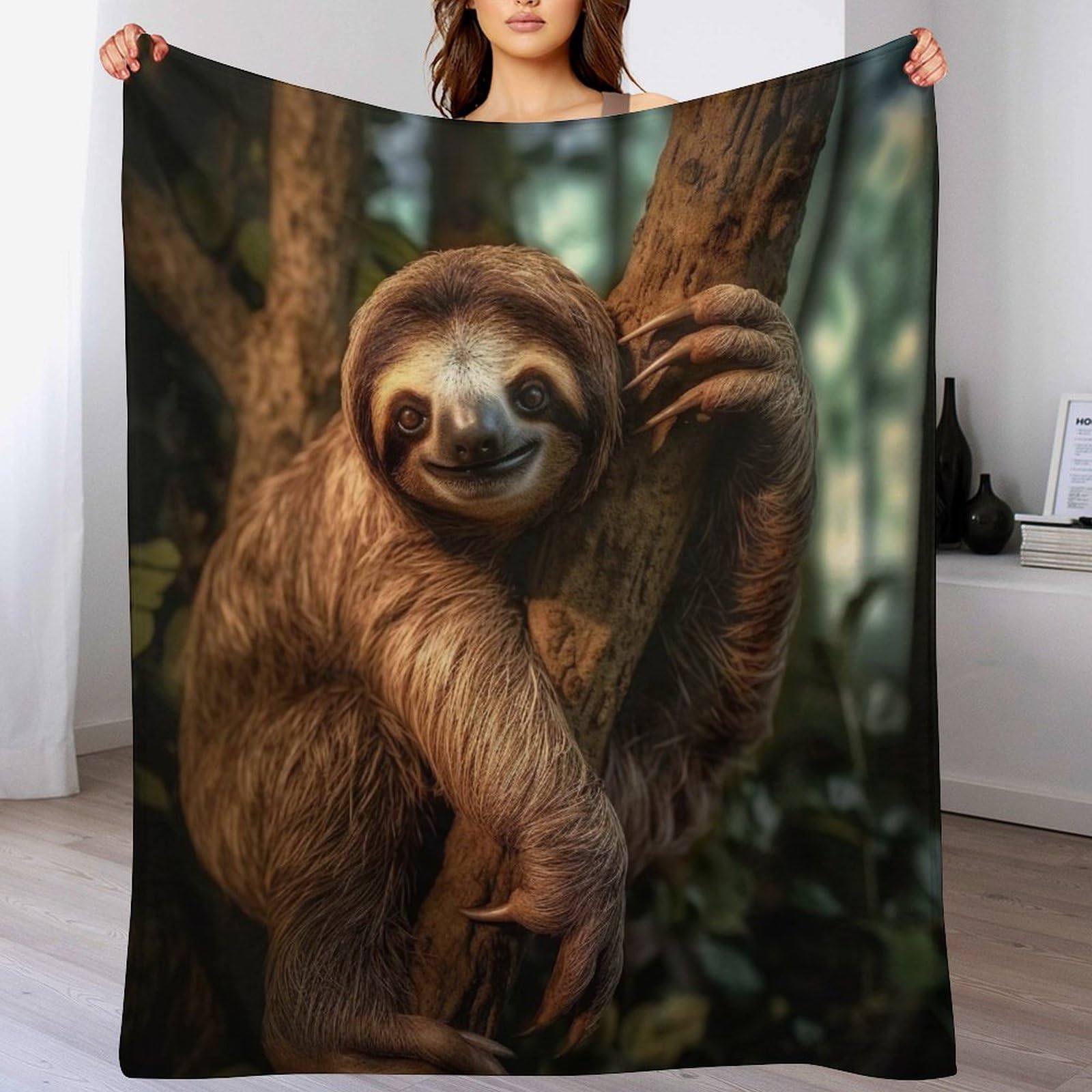 Manta suave para el salón ideal para tardes de cine en familia y noches frías
