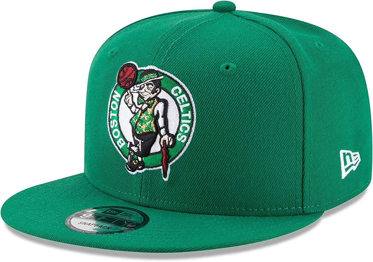 NBA Men's 9Fifty Snapback Cap Boston Celtics One Size Green
