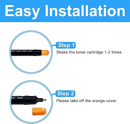 Miniatura 2 de LCL Cartucho de tóner remanufacturado de repuesto para Canon GPR-31 GPR-31BK GPR31 GPR31BK 2790B003AA para Canon ImageRUNNER C5030 C5030i C5035