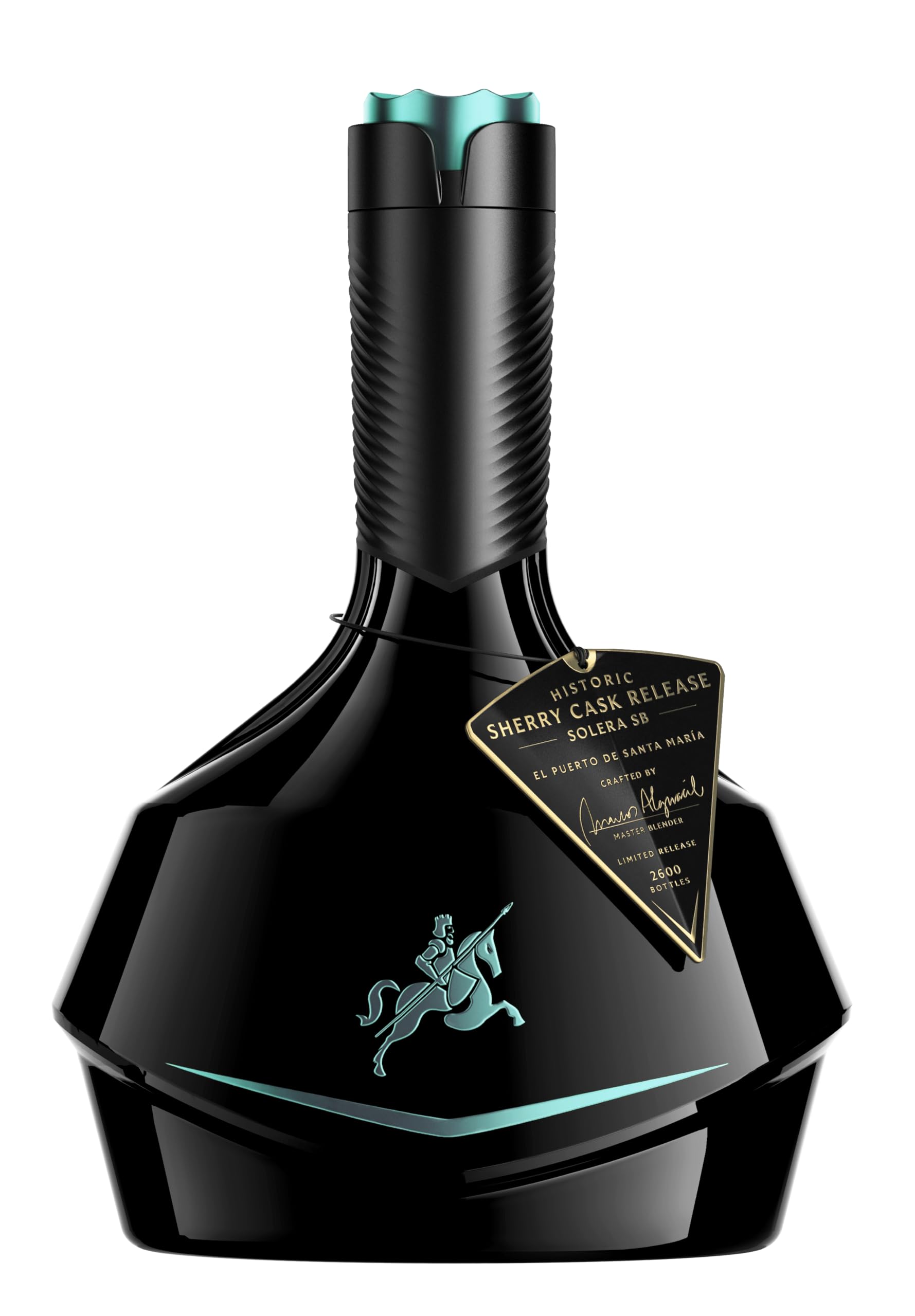 Carlos I Legacy Collection Historic Sherry Cask Release – Limitierter Brandy de Jerez Solera Gran Reserva von Osborne in edler Geschenkverpackung mit 42,1% vol. (1 x 0,7 l)