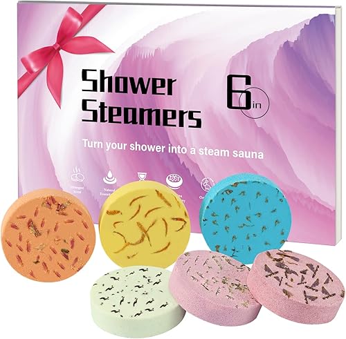 Miniatura 1 de Vaporizadores de ducha de aromaterapia, bombas de ducha de Navidad, cuidado personal, regalos de relajación para mujeres y hombres, incluye