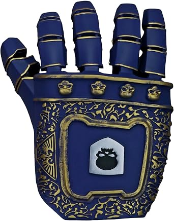 12" x 8 Foam Power Hammer Game Fist 40k Space Replica Glove Cosplay Prop Costume Warrior Blue