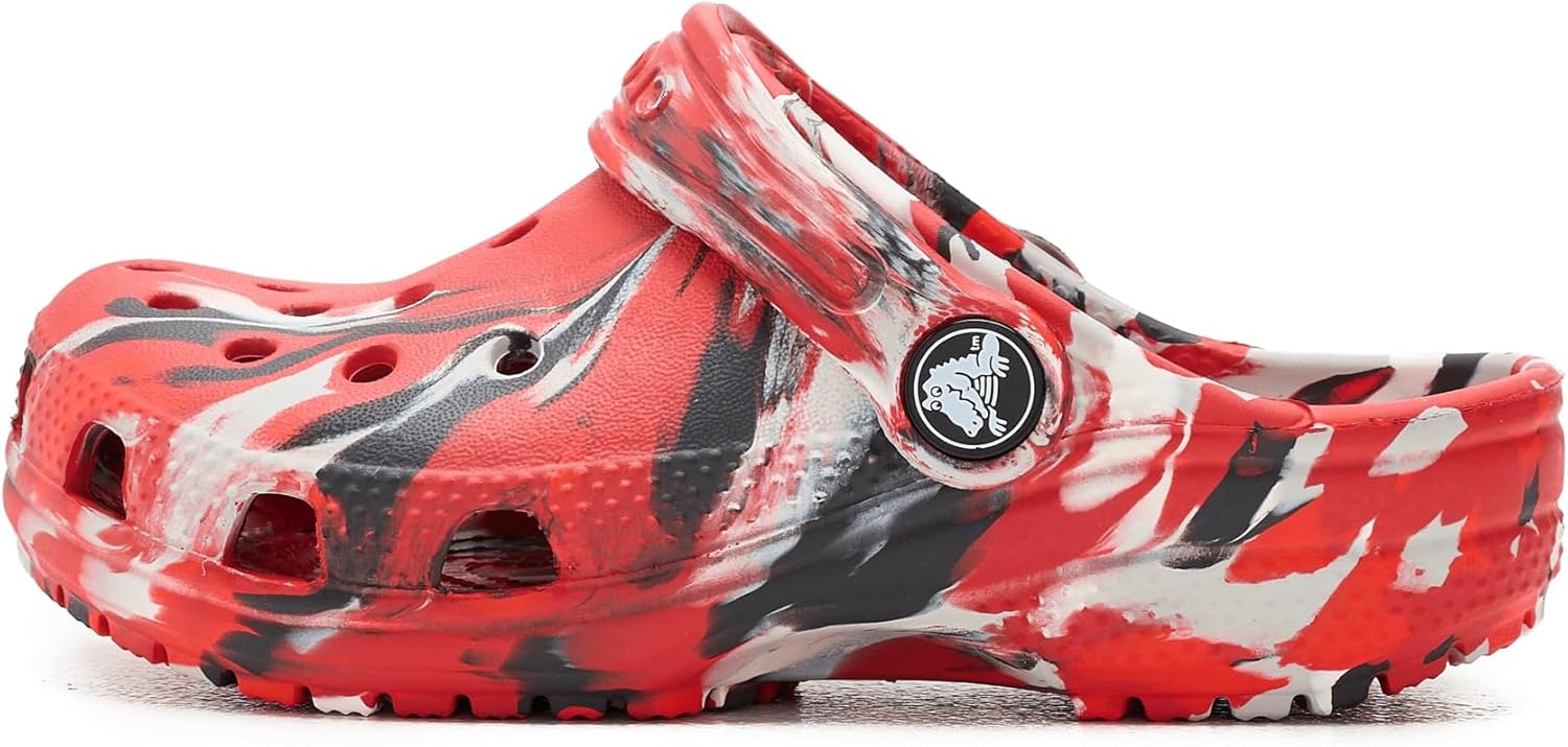 Crocs Unisex-Child Classic Watercolor Marbled Clog K - Image 5