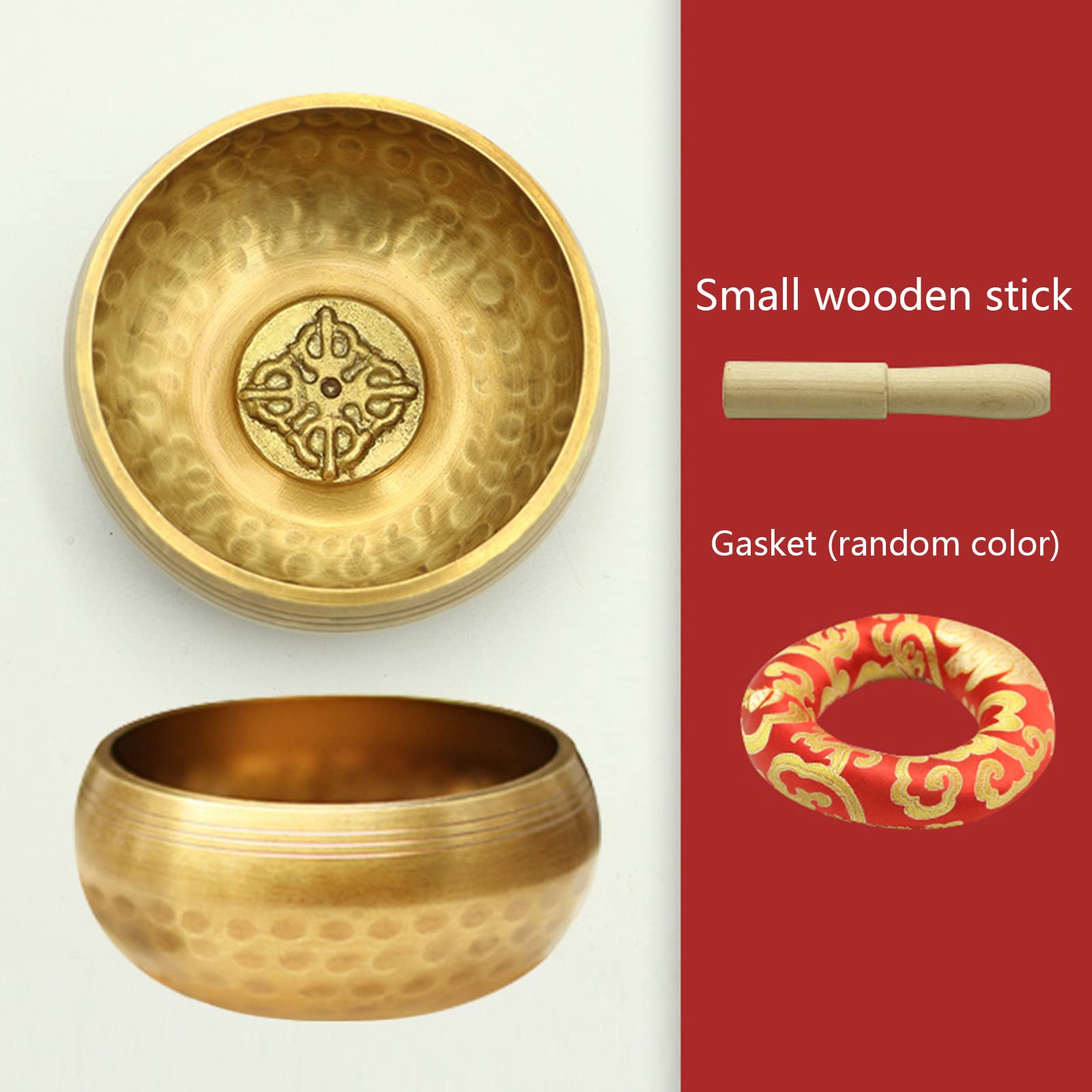 ネパール製　シンギングボウル　3点セット　木製マレット付き Amazon.co.jp: 3.75インチ チベット 瞑想 ヨガ シンギングボウル