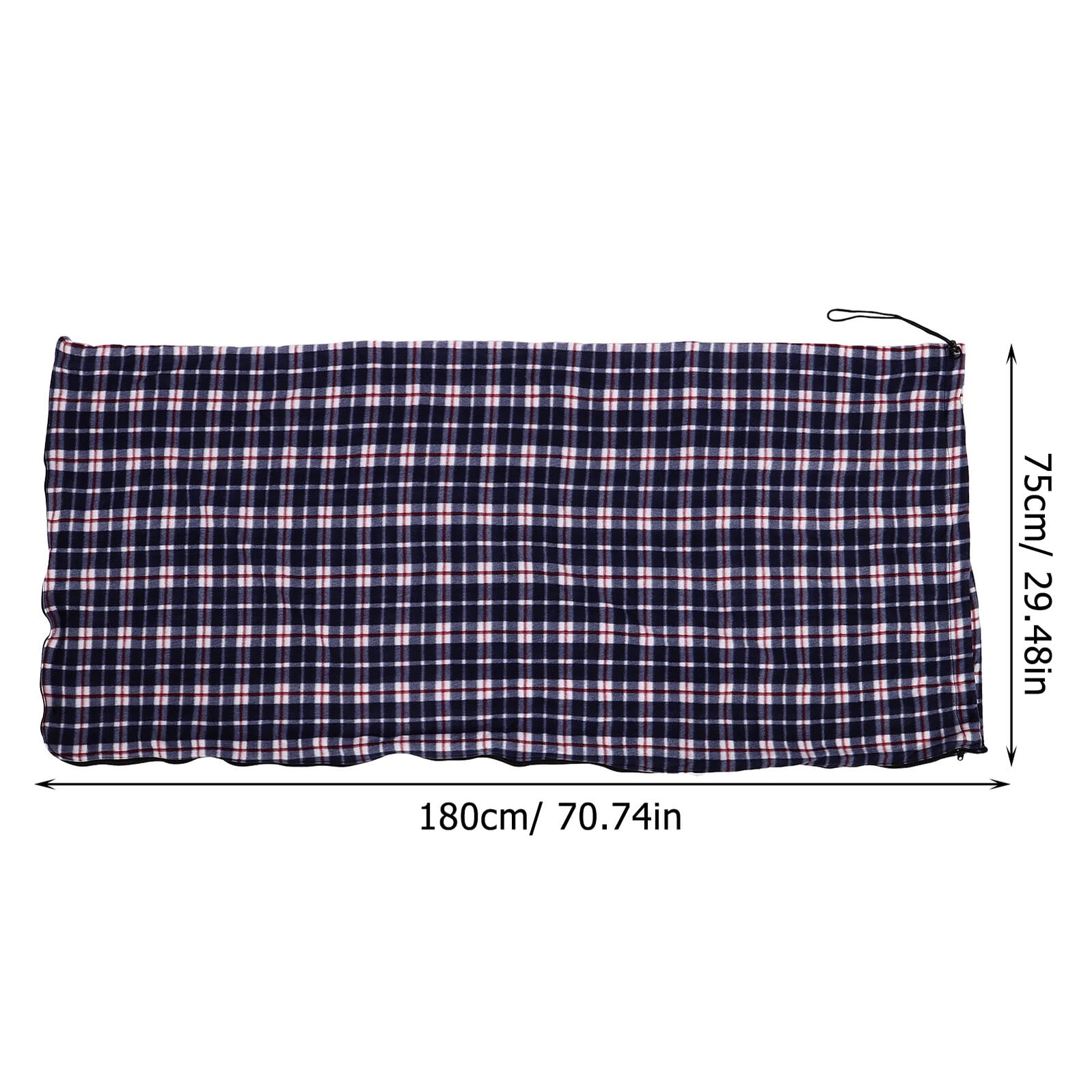 GALPADA Leichter Warm und Komfortabel Fleece Schlafsack für Erwachsene Vielseitiger Outdoor und Indoor Schlafsack für Wandern und Picknicks
