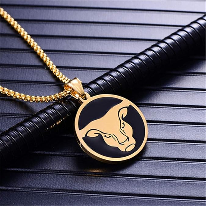 12 Constellations Necklace For Men/Women - Birthday Gifts Gold Color Amulet Pendant Necklace,Zodiac Star Sign Horoscope Astrology Gifts Mens/Women Jewelry