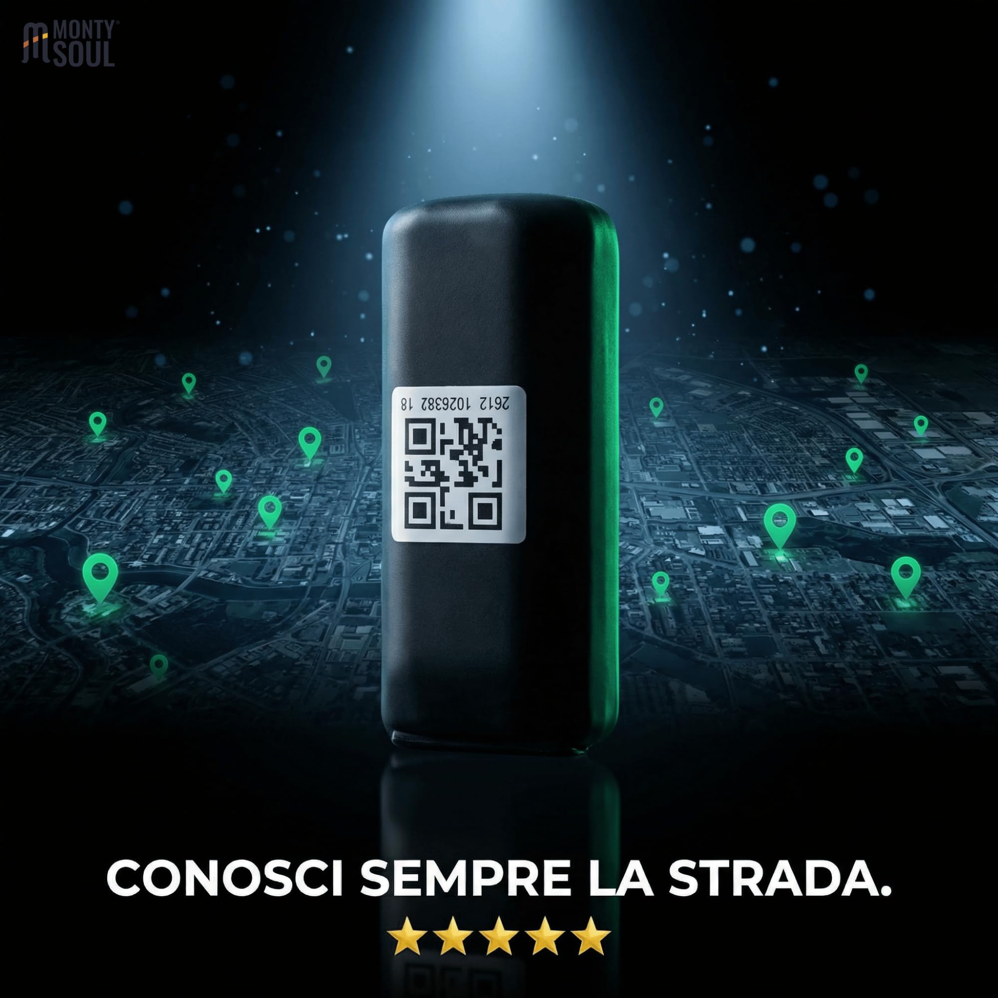 GPS Tracker Mini S7 con App in Tempo Reale – Localizzatore Antifurto Professionale per Auto, Moto, Persone, Bambini e Animali – GPS WiFi LBS con Geo-Fence e Cronologia Percorsi