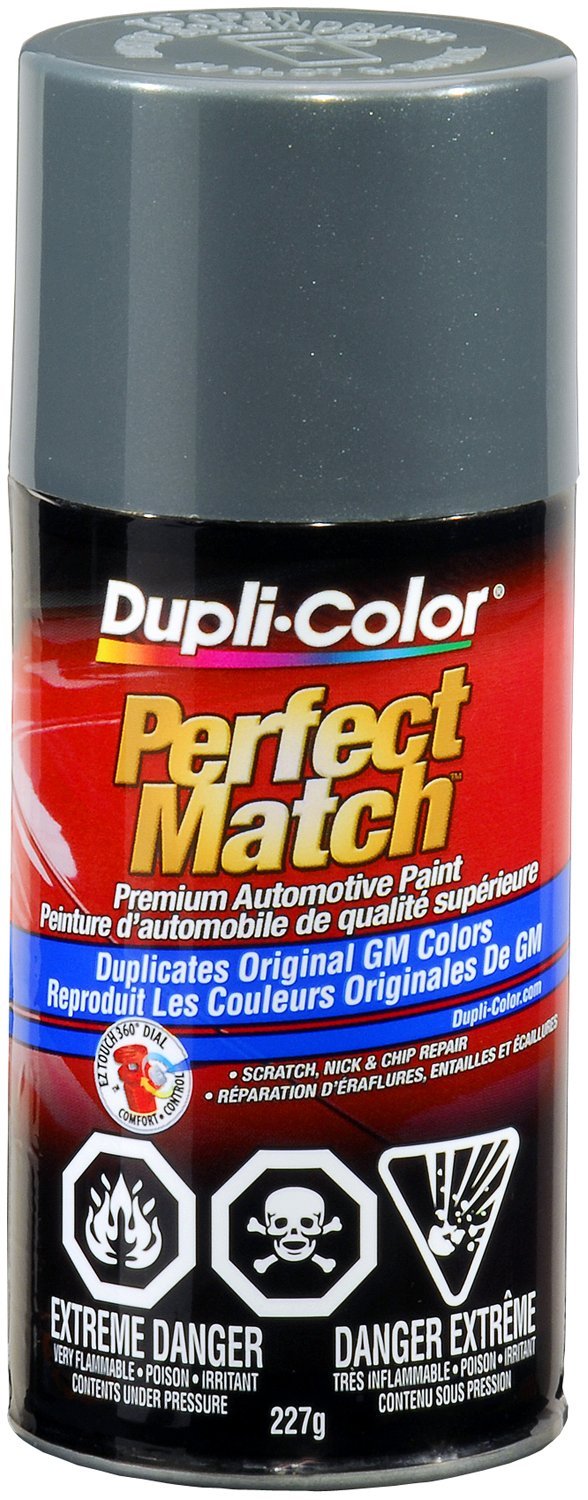 Dupli-Color CBGM05347 Perfect Match Premium Automotive Paint, Gray Metallic, 8 Ounces, 1 (Non-Carb Compliant)