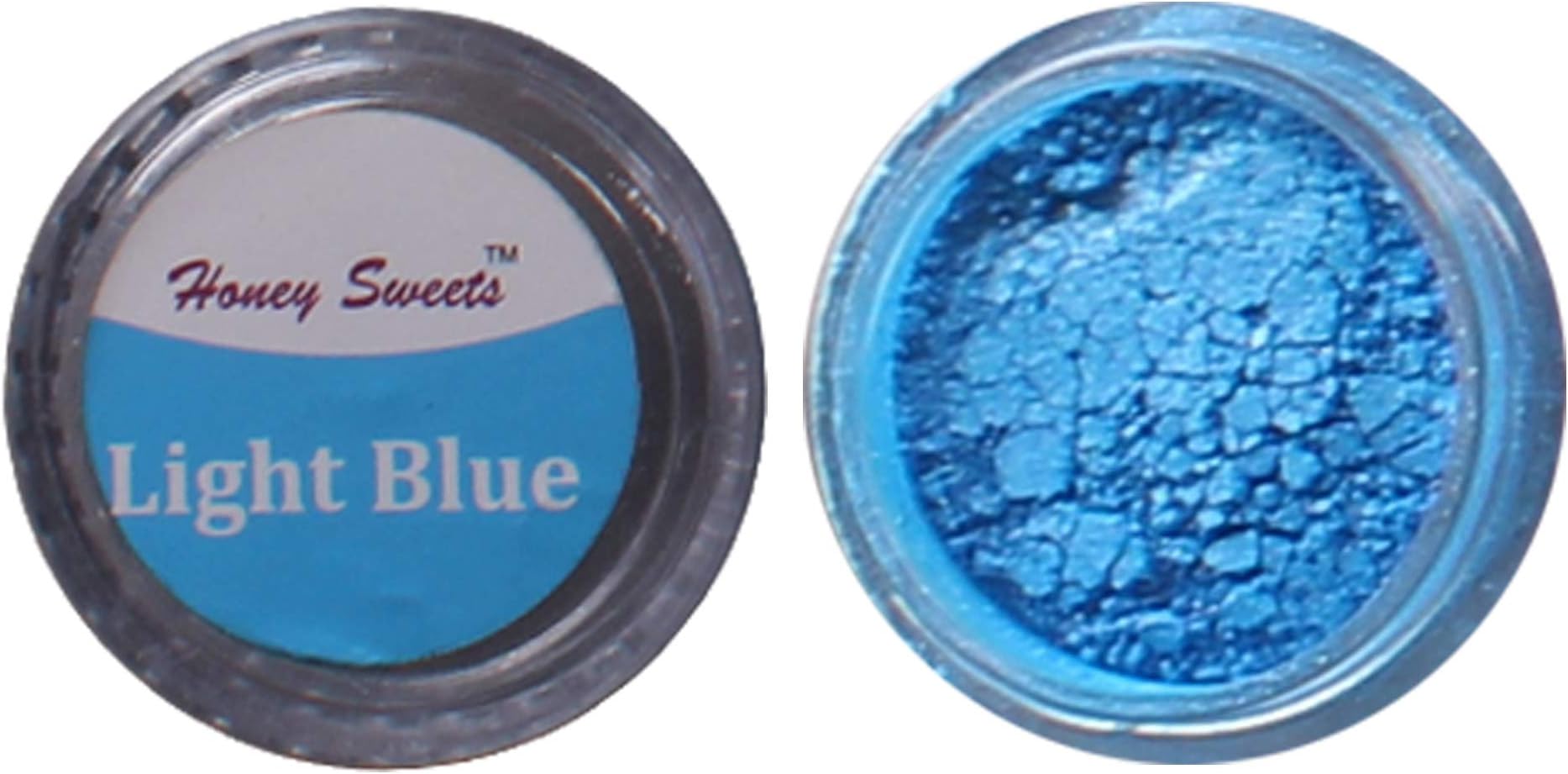 Edible Luster Dust for Painting on Cakes and Chocolates (4.25 Grams, Light Blue)