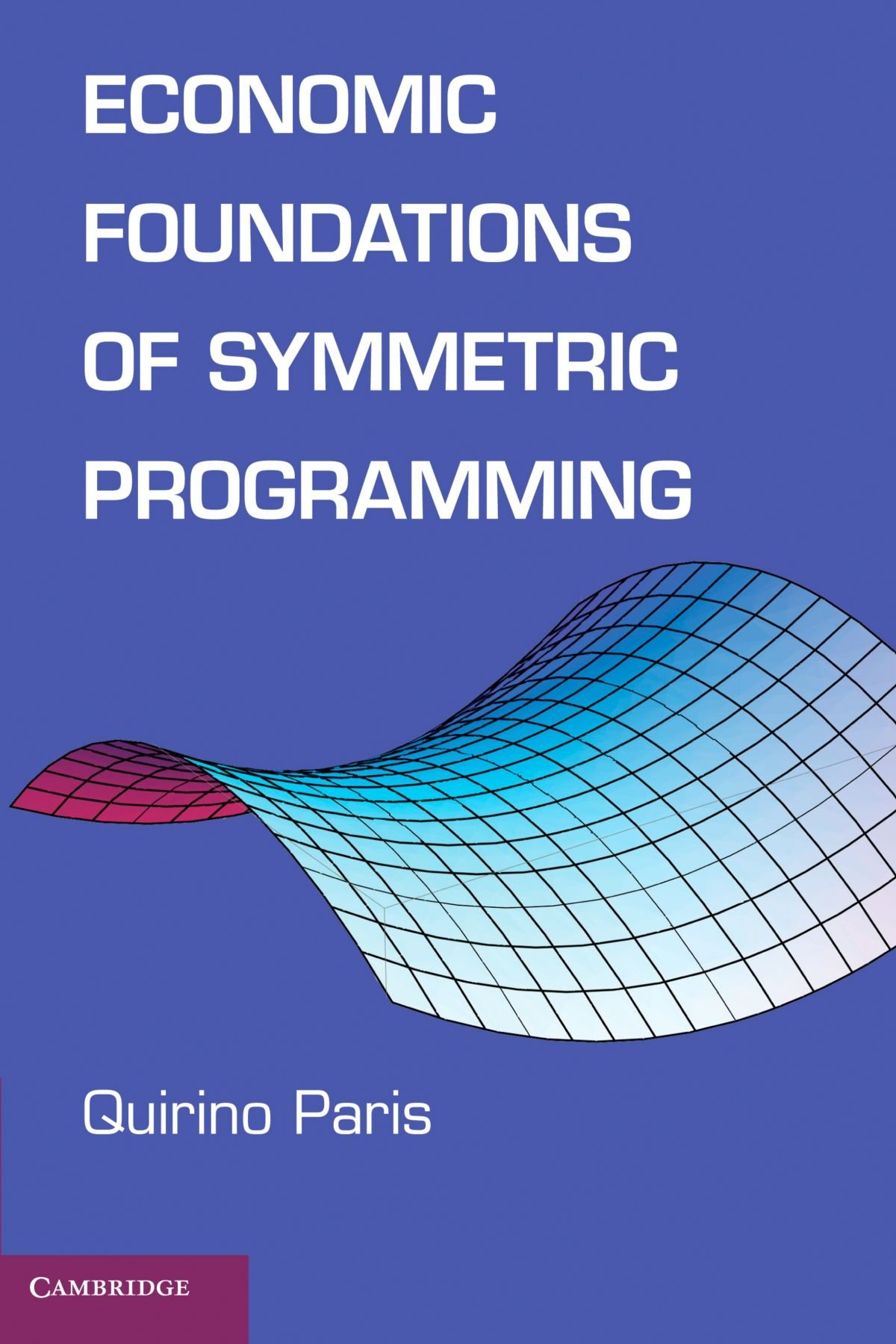 Economic Foundations of Symmetric Programming
