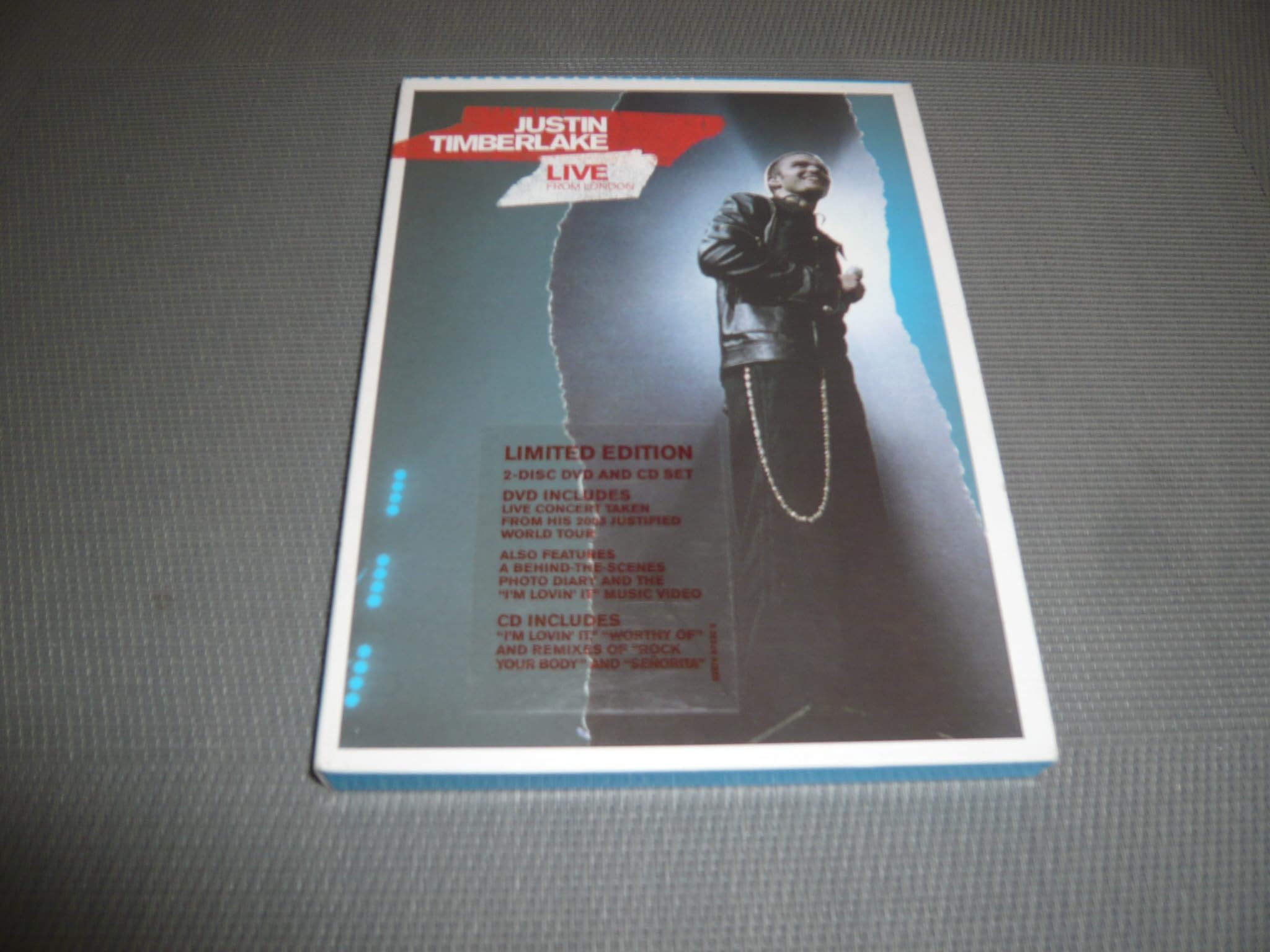 Timberlake, Justin - Live from London [Édition Digipack]: Amazon