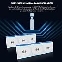 Lian Li UNI Fan TL Wireless 140 ARGB Reverse Blade Fan, White (14RTL1W1W) gallery image