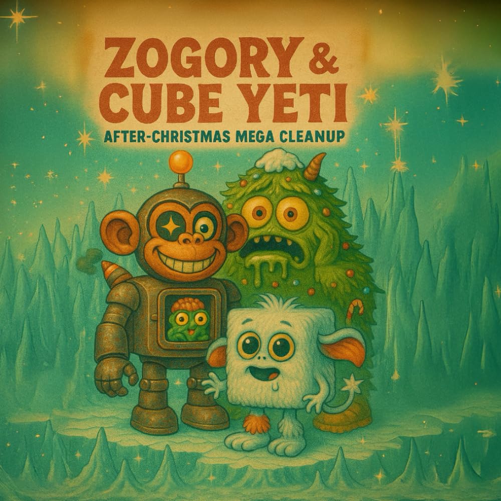 ZOGORI & CUBE YETI: A Snowy Star Adventure Full ofSilly Sounds and Cozy Fun (ZOGORY (english edition))
