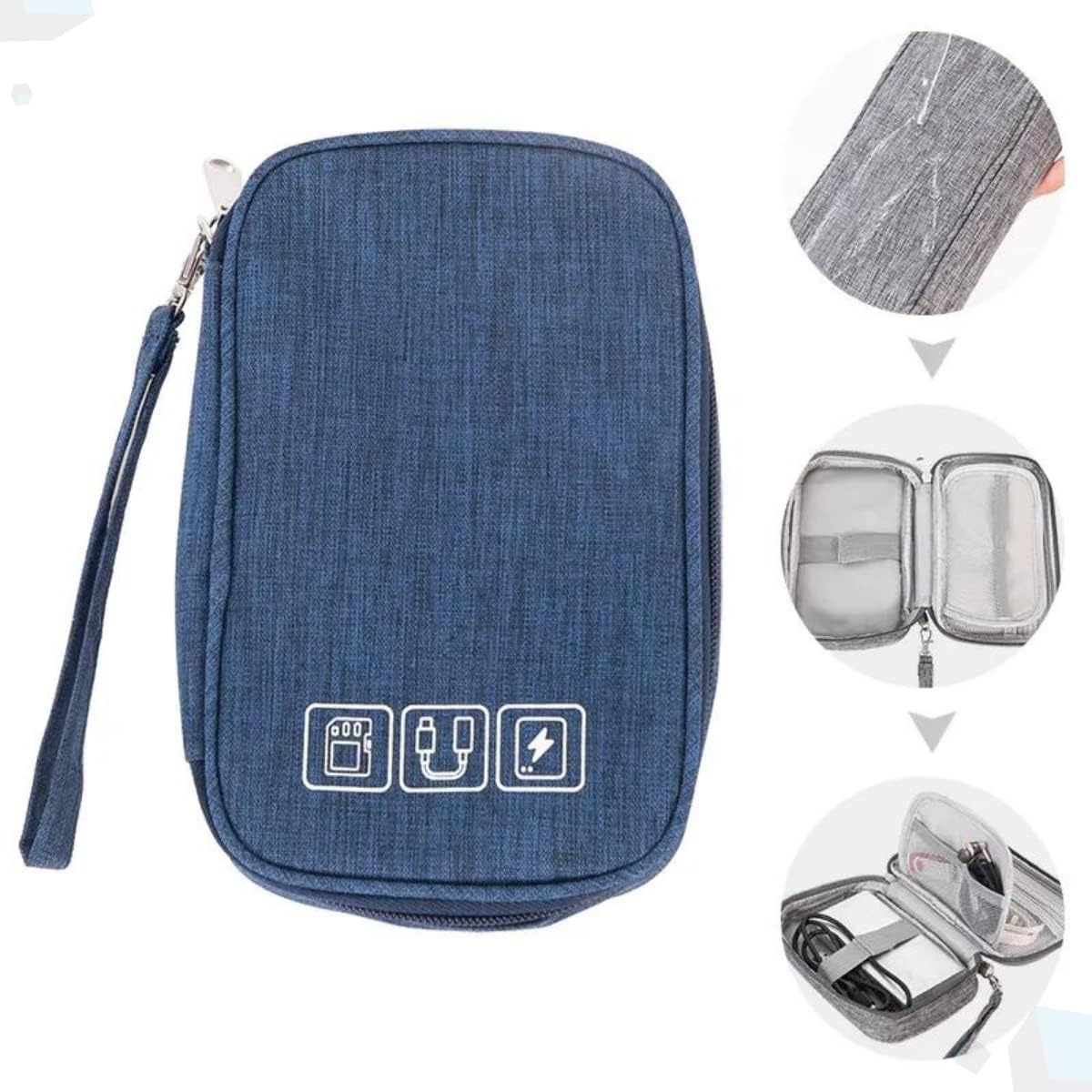 Imagem frontal do produto com fundo branco, destacando a bolsa organizadora.