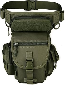 Tool Fanny Thigh Pack 3 Way Tactical Drop Leg Bag Motorcycle Hiking Waist Bag Pouch 7 Colors
