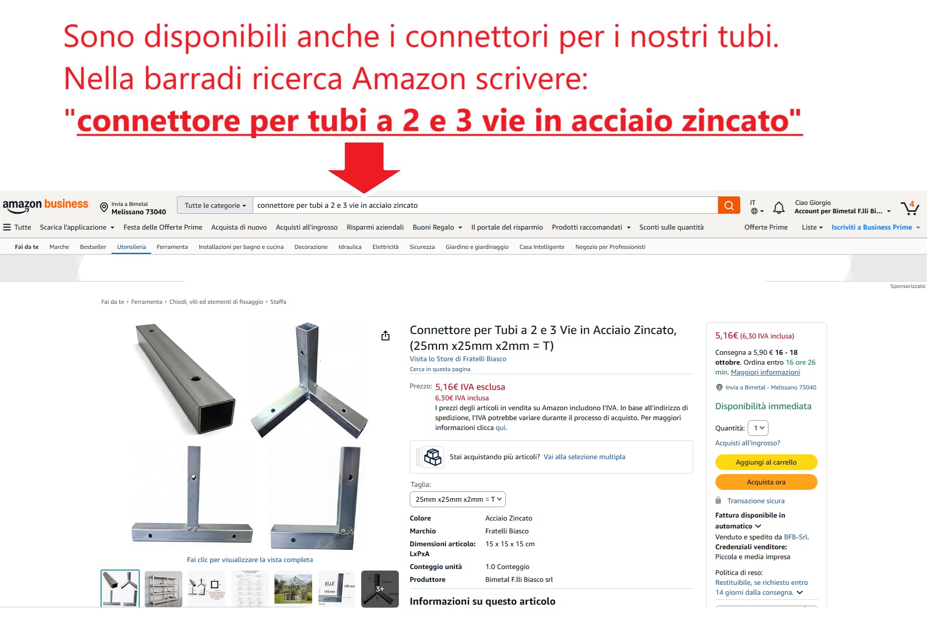 barra TUBO QUADRATO scatolato profilato in ALLUMINIO anticorodal 6060 VARIE MISURE (40x40x1,5x2000 mm)