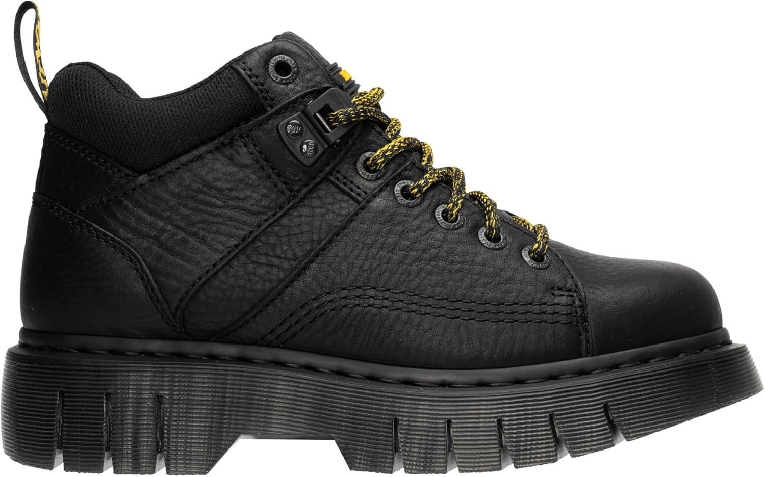 Dr. Martens Unisex Woodard Low Casual Boots, Black, 6 US Women/5 US Men