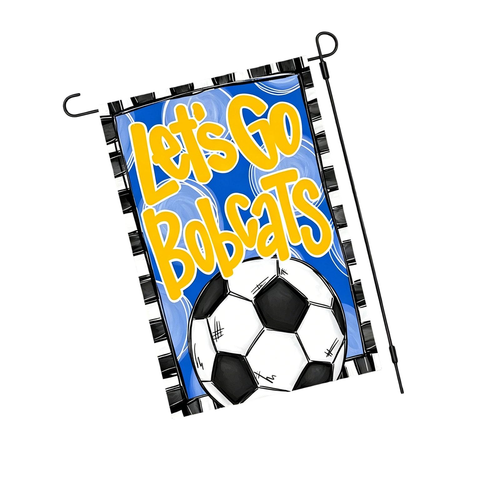 Oxxggkao 2026 Soccer Celebration Flag Bright and Fade Resistant Polyester Ideal for Gatherings and Home Decor Agreement Symbol Flag