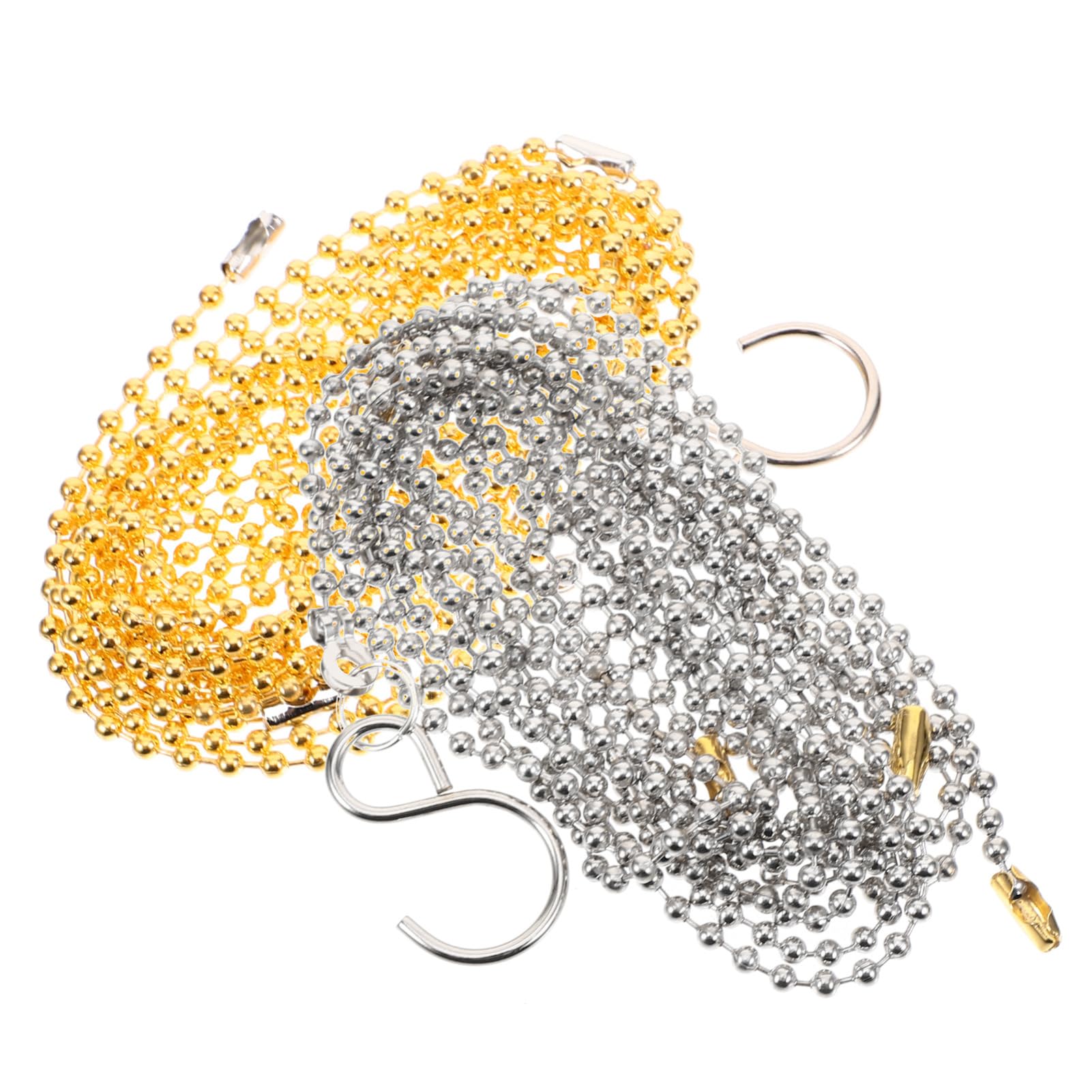 YARNOW 2pcs Volleyball Net Chain Supplies Volleyball Net Measure Tool Volleyball Referee Net Chain Volley Ball Setting Referee Kit Tools Volleyball Chain Locator Outdoor Stainless Steel