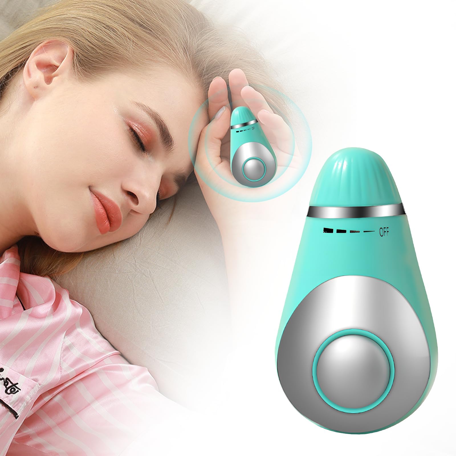 Mini Ca-lm Carry for Anxiety, Hand Held Portable Sleep Aid & Anti-Anxiety Device for USB Charging Microcurrent