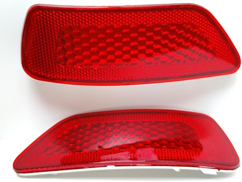 Miniatura 8 de 57010720AC, 57010721AC Reflectores de parachoques trasero izquierdo y derecho compatibles con Jeep Grand Cherokee 2011-2021, Jeep Compass 2011-2017,