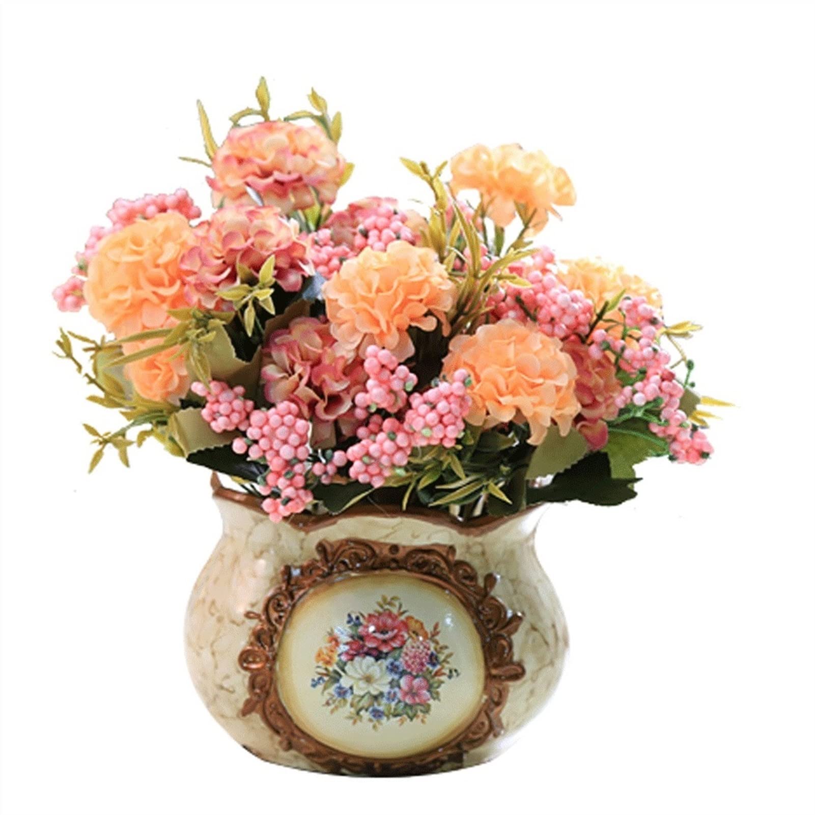 Fleurs artificielles pour maison et chambre fausse decoration florale de mariage