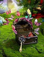 Vista 2 de Coucoland Tocado de mariposa para fiesta de disfraces de Halloween