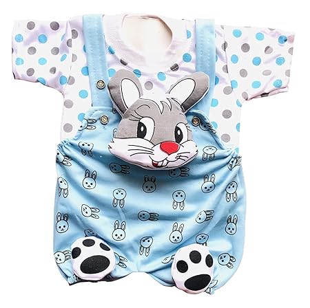 Manraj collection Baby boy & Baby Girl Cotton Dungaree Set with Tshirt || Baby Boy Dresses for 3-6 Months || Clothes for Baby boy and Girl