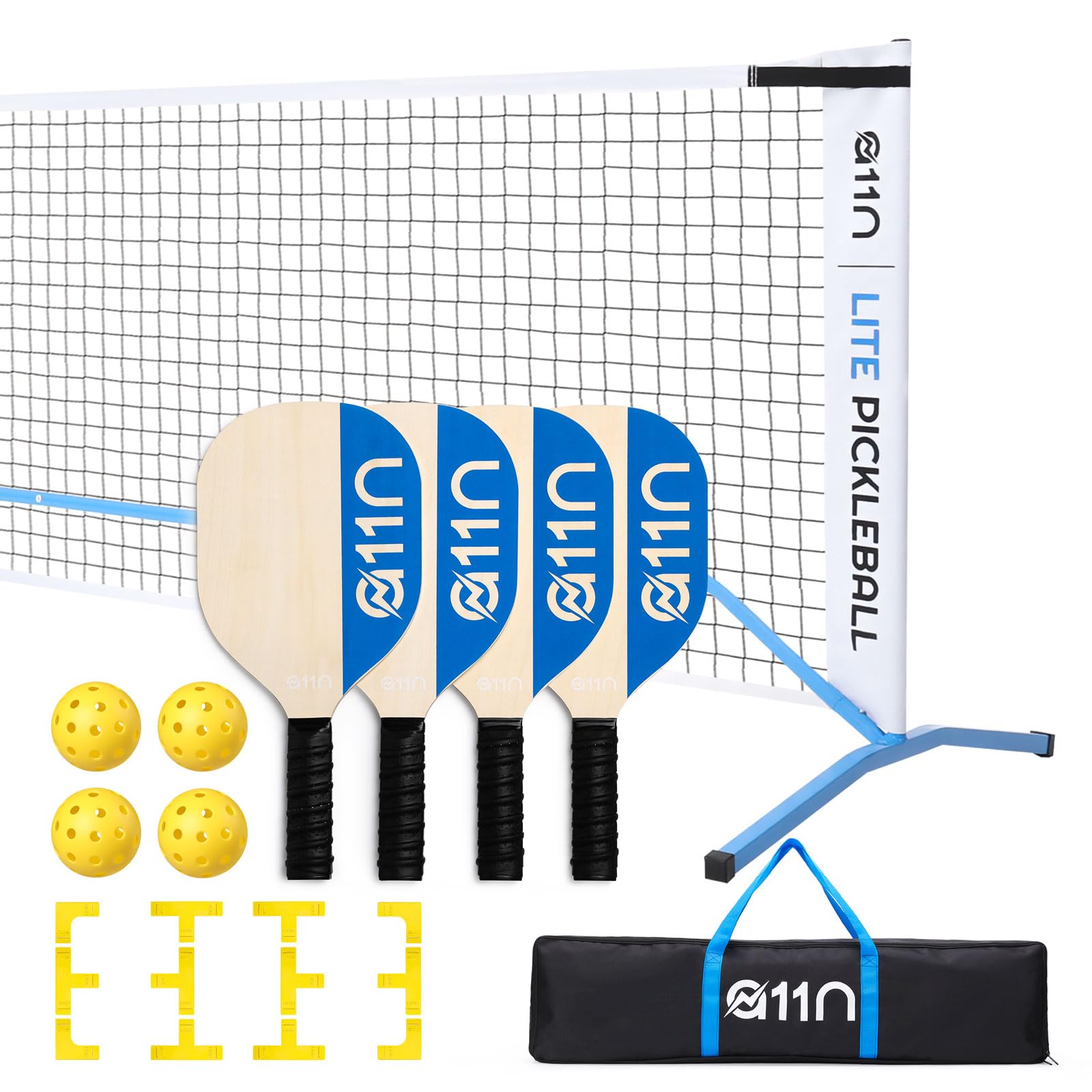 Amazon.com: A11N SPORTS Premium Pickleball Starter Set for Amazon.com: A11N SPORTS Premium Pickleball Starter Set for