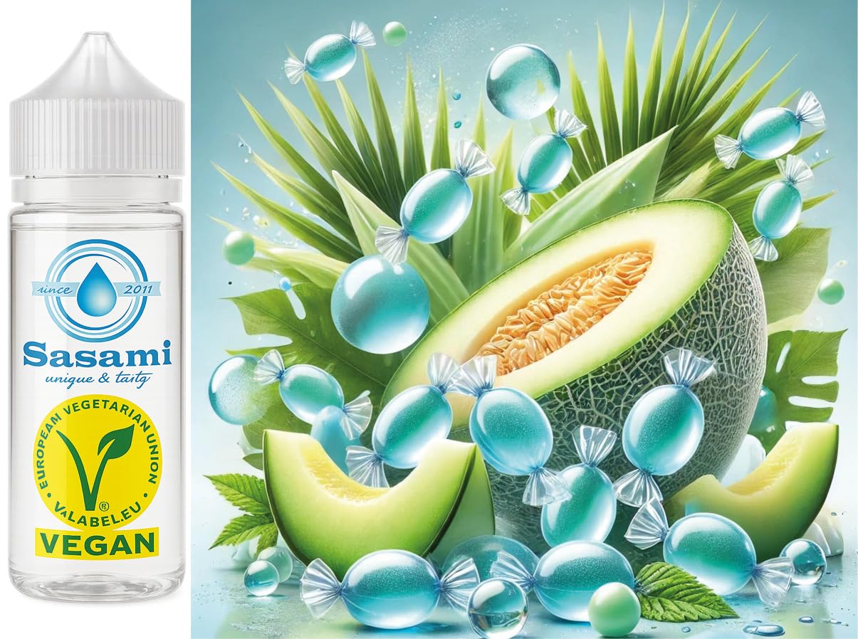 Caramelo helado melón honeydew aroma concentrado - Vegano - Sasami - 100ml